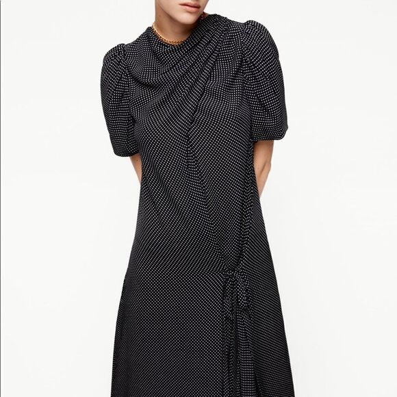 Zara Studio Limited Edition Draped Viscose New - Picture 3 of 11